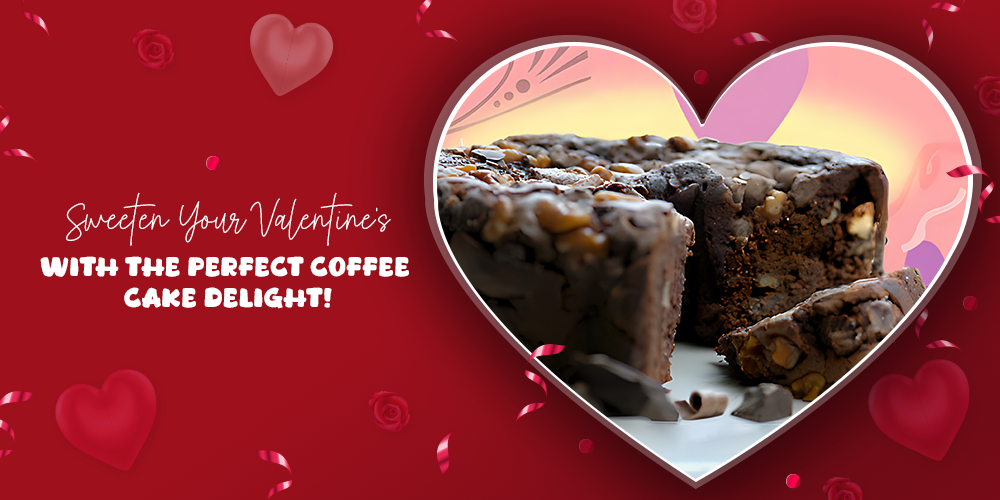 Perfect Coffee Cake for Your Valentine