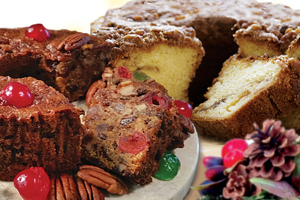 Holiday Favorites - Coffee Cake & Fruitcake (2 cakes)
