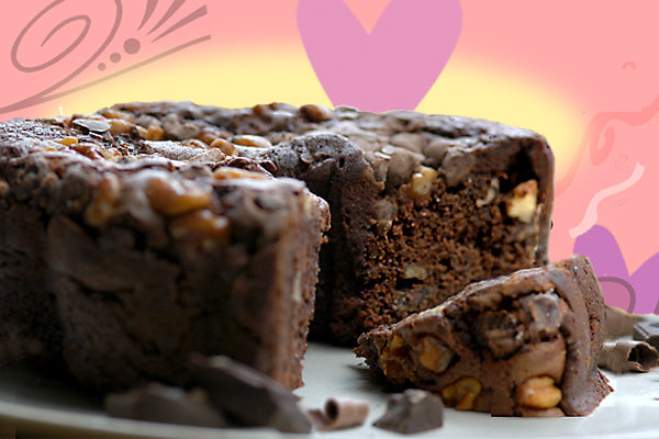 Traditional Chocolate Walnut Coffee Cake