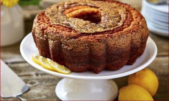 My Grandma's Lemon Poppy Seed Coffee Cake