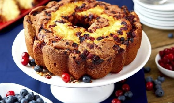 My Grandma's Patriot Coffee Cake