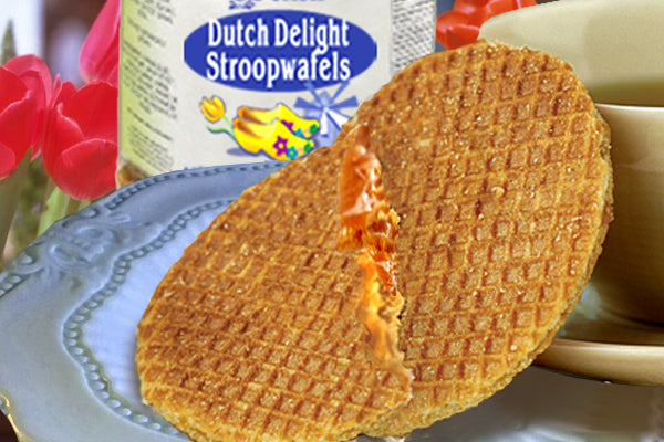 Stroopwafel Dutch-Style Caramel Cookies (40 cookies)