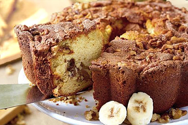 My Grandma's Banana Walnut Coffee Cake