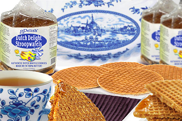Stroopwafel Dutch-Style Caramel Cookies (40 cookies)