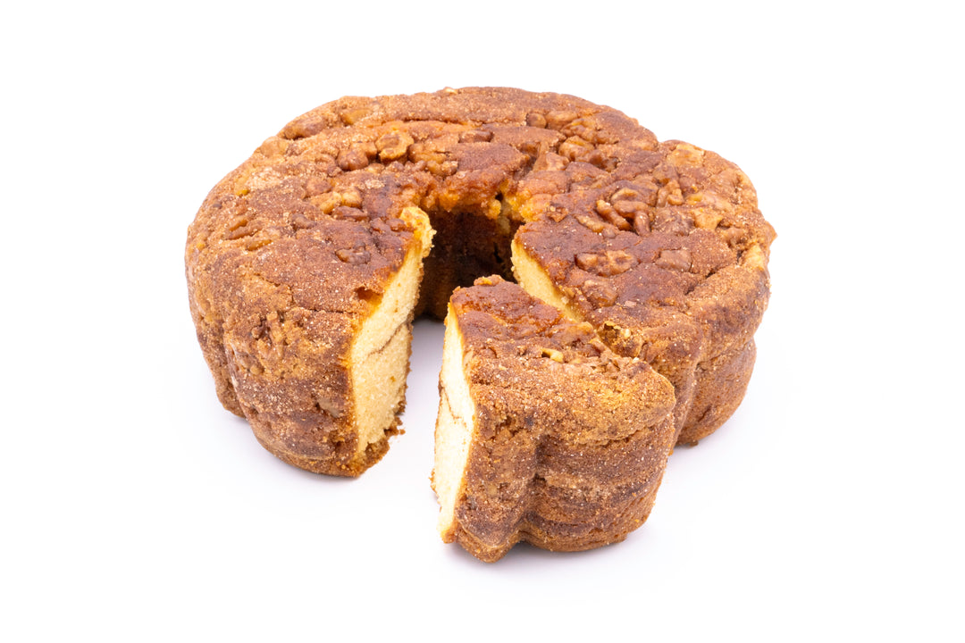 Traditional Cinnamon Walnut Coffee Cake