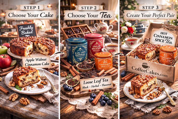 Build Your Own Cake & Tea Pairing