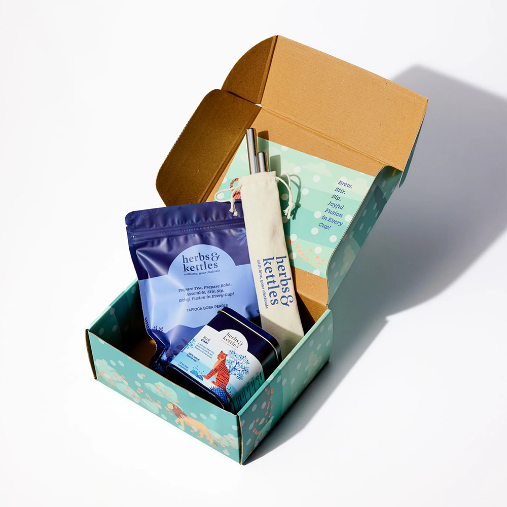 Blue Chai Boba Experience Gift Set