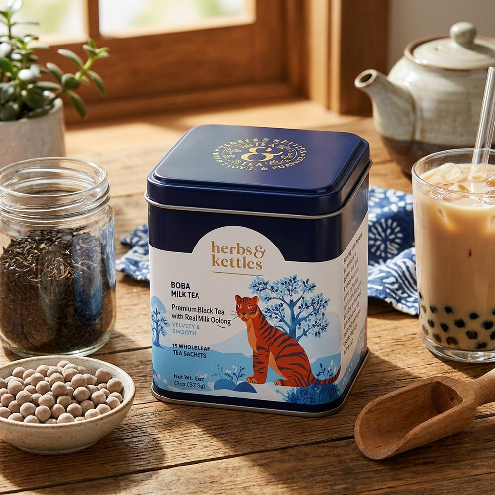 Blue Chai Boba Experience Gift Set