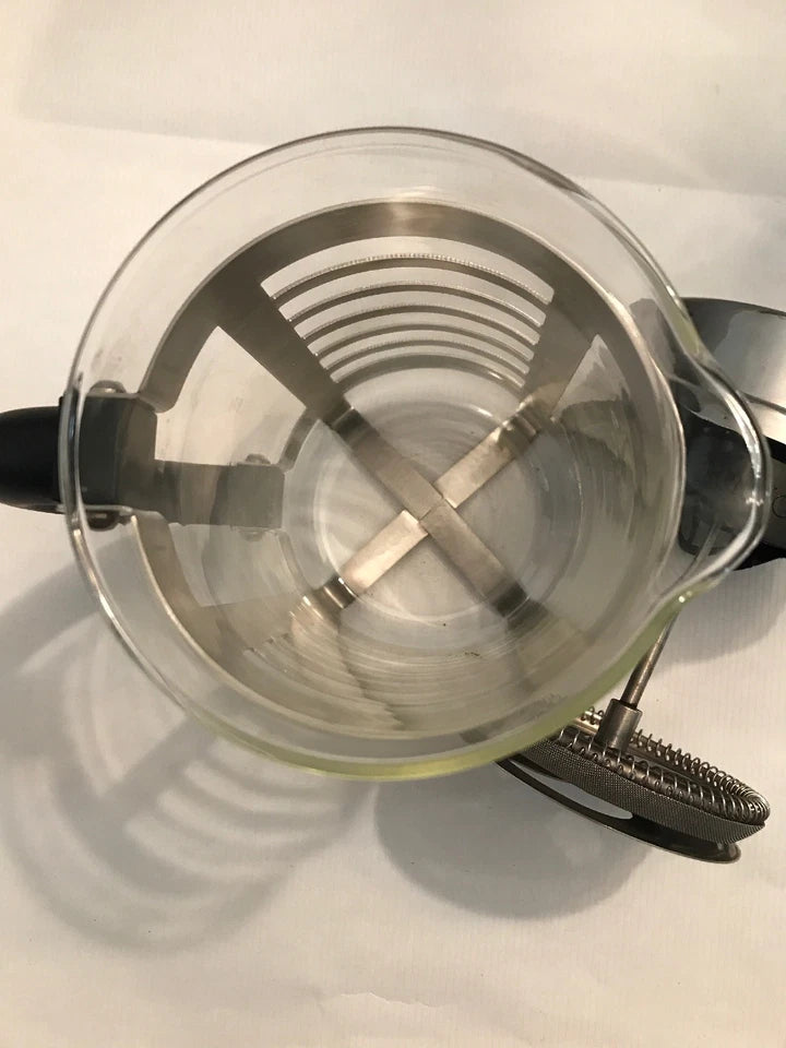 BonJour 8 Cups French Press Coffee Maker – Stainless Steel, Manual, Easy Brew