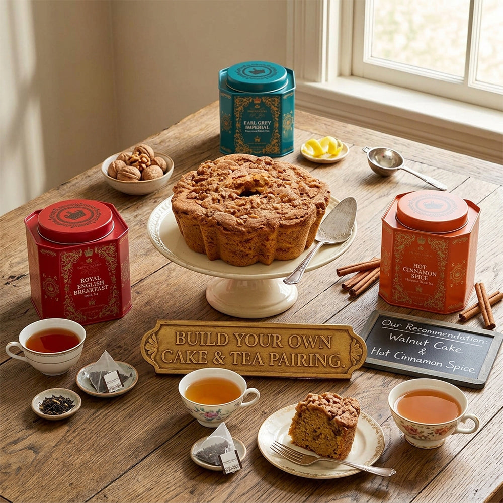 Build Your Own Cake & Tea Pairing