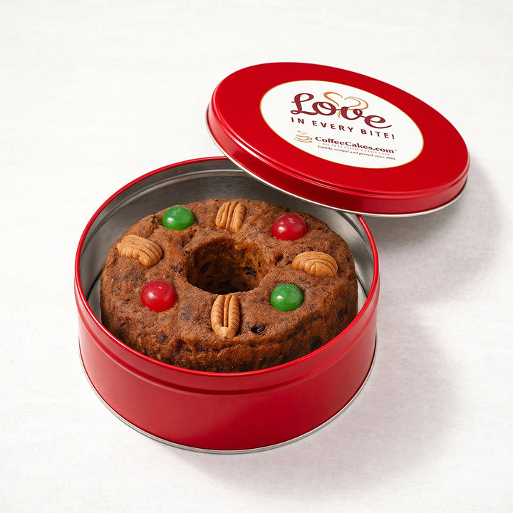 Buy One Assumption Abbey Fruitcake. Get Second Cake 50% off (2 Cakes shipped to SAME address)