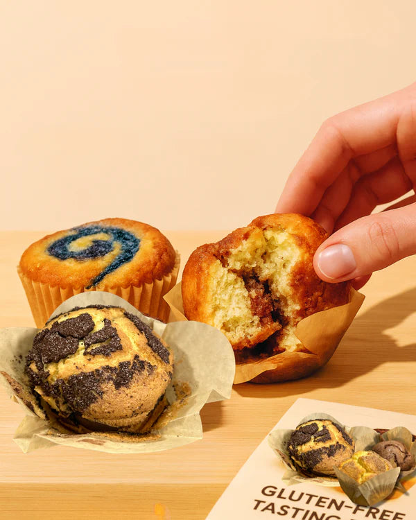 Purely Delicious Gluten-Free & Nut-Free Coffee Cake & Brownie Sampler Collection