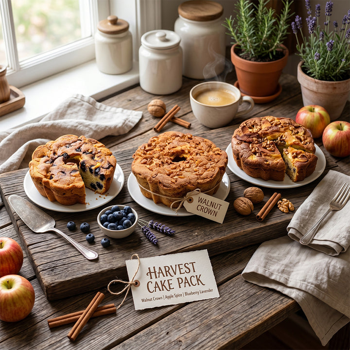 Customer Favorites Sampler – Three Signature Coffee Cakes