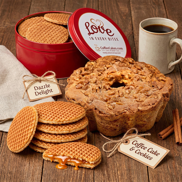 Dazzle Delight Coffee Cake & Cookies Gift Set