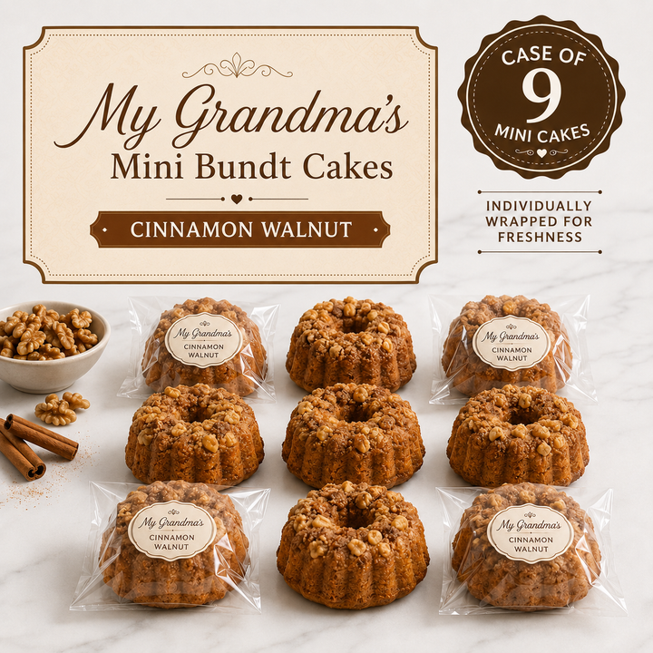 My Grandma’s Mini Coffee Cake 9-Pack