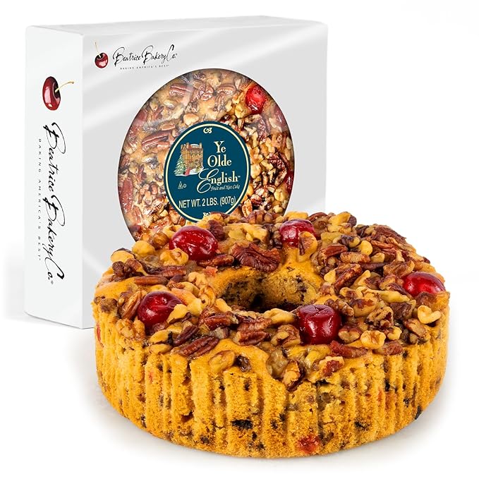 Buy One Grandma's Ye Olde English Alcohol-Free Fruitcake. Get Second Cake Half Price (2 Cakes)