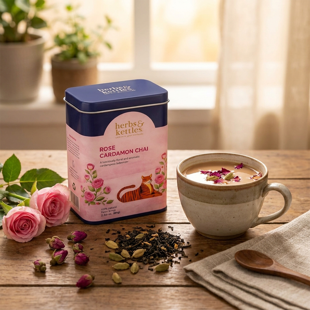 Rose Cardamom Chai Trio