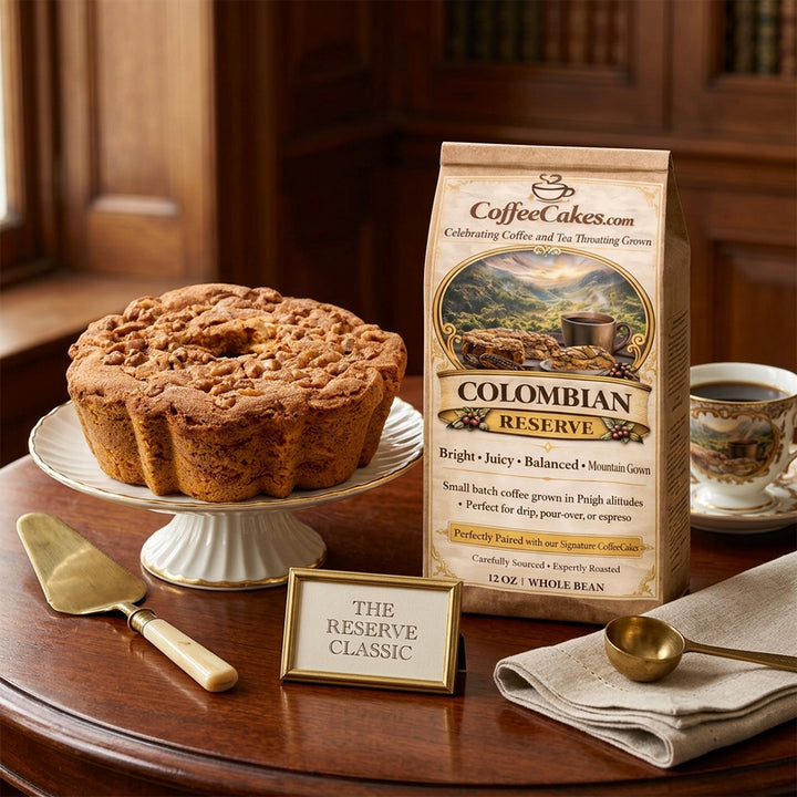 The Reserve Classic (Traditional Cinnamon Walnut Coffee Cakes and Coffee)