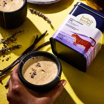 Vanilla Lavender Chai – Premium Assam Black Tea Blend with Vanilla & Lavender | Loose Leaf Masala Chai