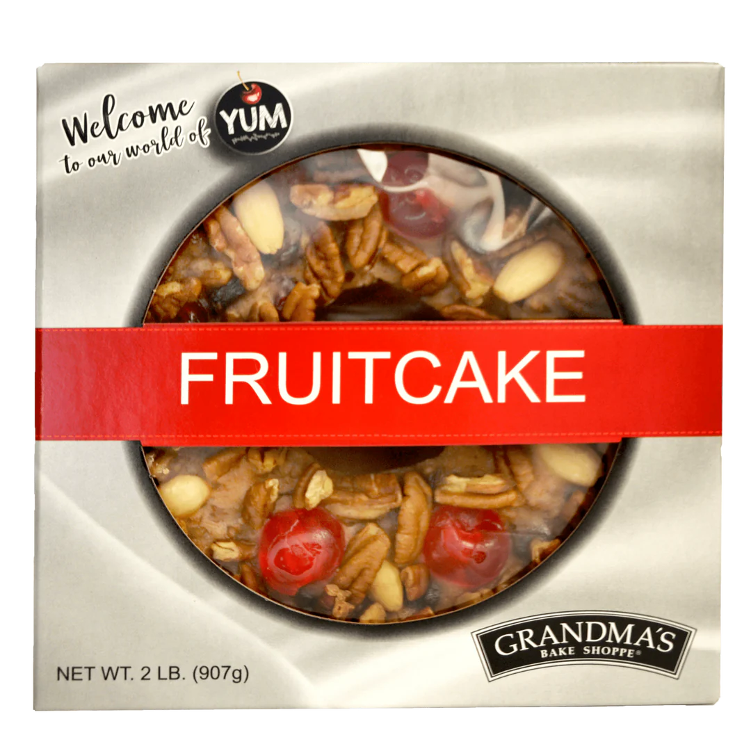 Buy one Grandma’s Famous Fruit & Nut Cake. Get Second Cake Half Price (2 Cakes)