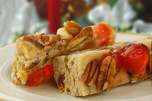 Grandma’s Famous Fruit and Nut Cake Individually Wrapped Slices (22 slices)