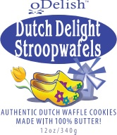 Stroopwafel Dutch-Style Caramel Cookies (40 cookies)