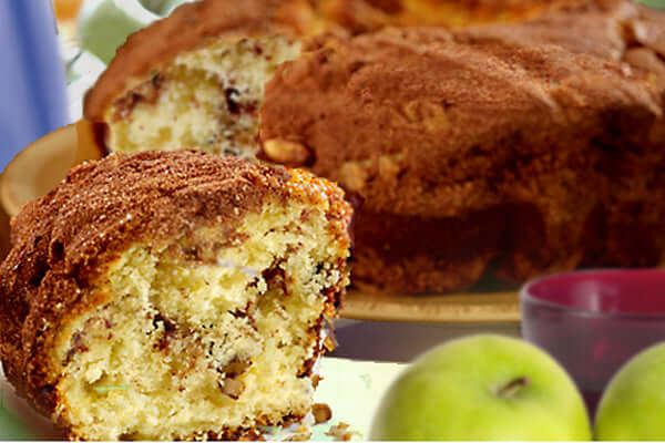 Rocky Mountain Apple Avalanche Coffee Cake - Rocky Mountain Coffee Cakes
